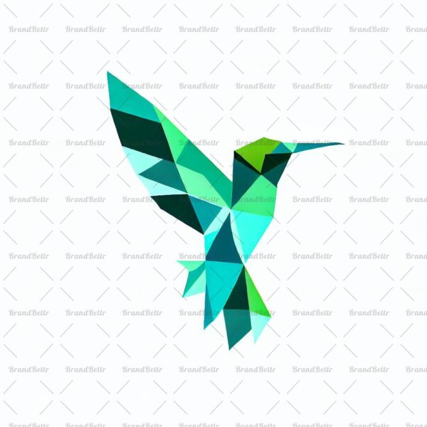 Geometrischer Kolibri